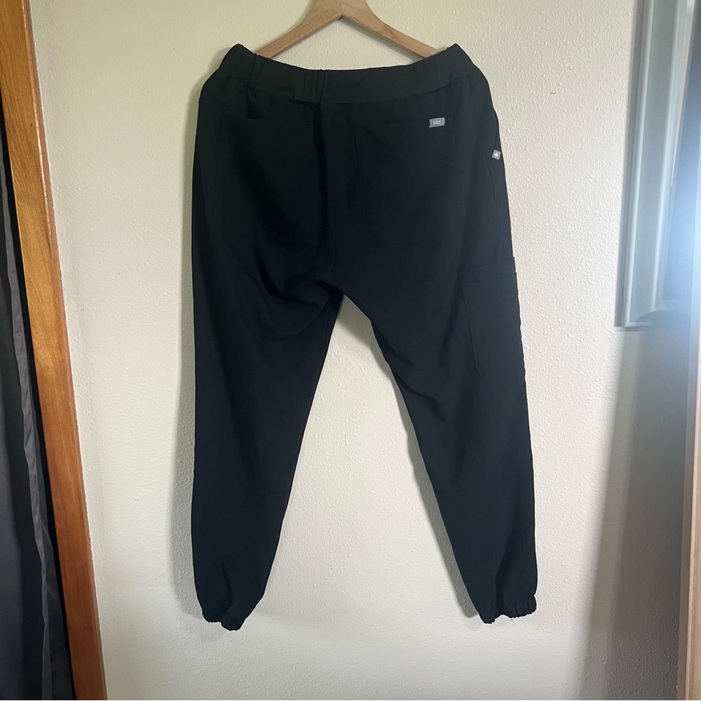 FIGS Taldora Jogger Scrub Pants Black Large - Picture 4 of 7